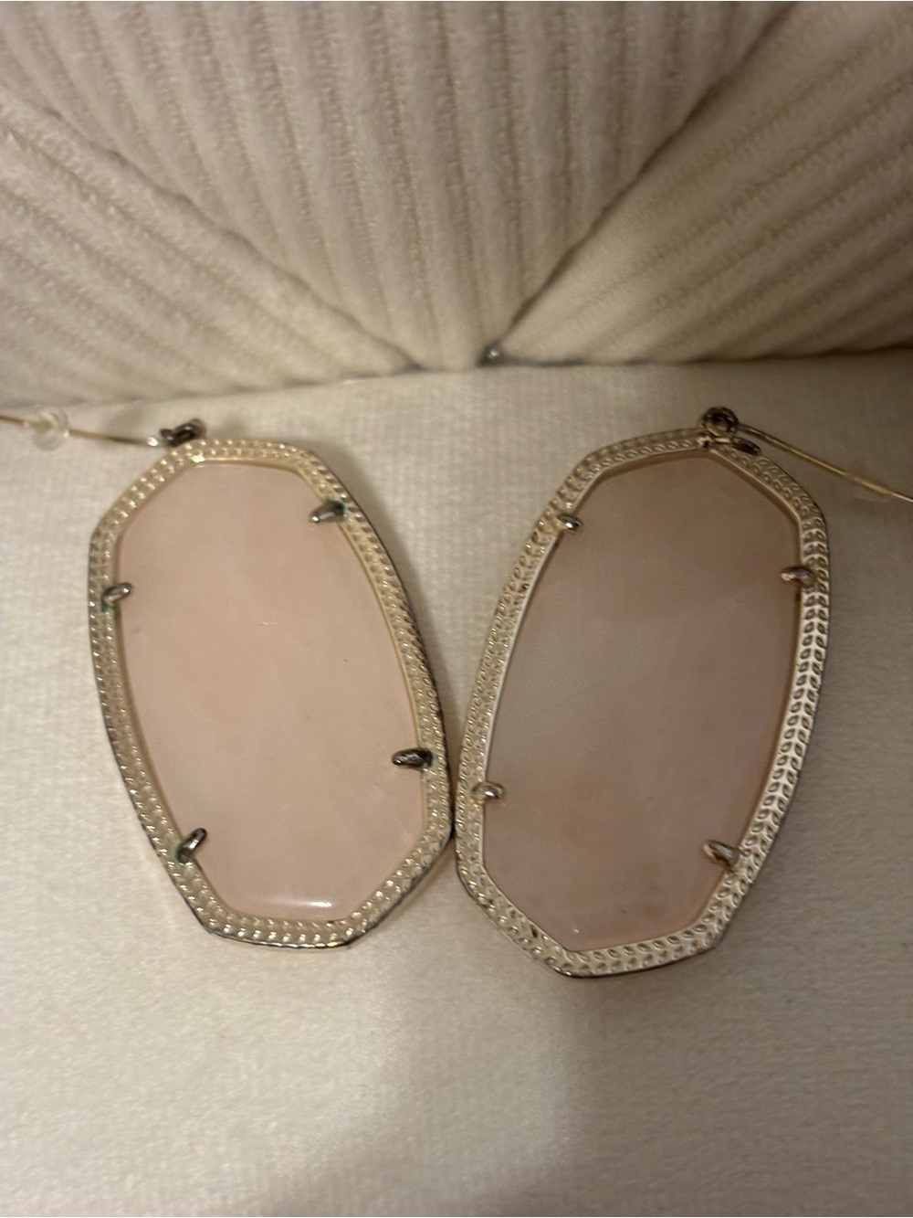 Kendra Scott Blush Pink Elle Drop Earrings